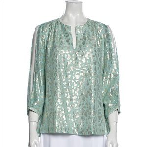 DIANE VON FURSTENBERG Astor Silk Blouse